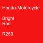 Preview: Honda-Motorcycle, Bright Red, R259.